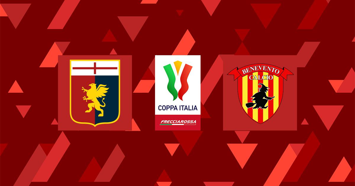 Highlight Genoa - Benevento del 8 agosto 2022 - Coppa Italia Frecciarossa