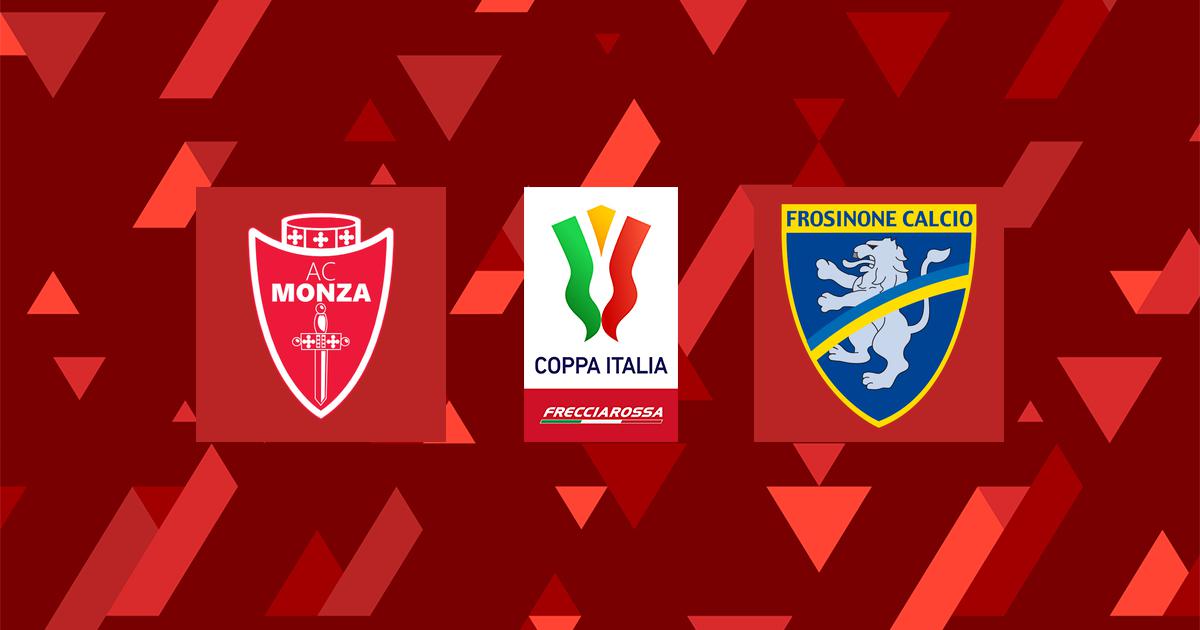 Highlight Monza - Frosinone del 7 agosto 2022 - Coppa Italia Frecciarossa