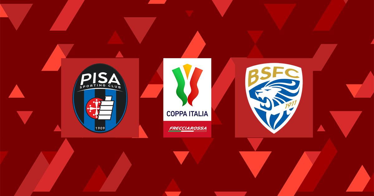 Highlight Pisa - Brescia del 6 agosto 2022 - Coppa Italia Frecciarossa