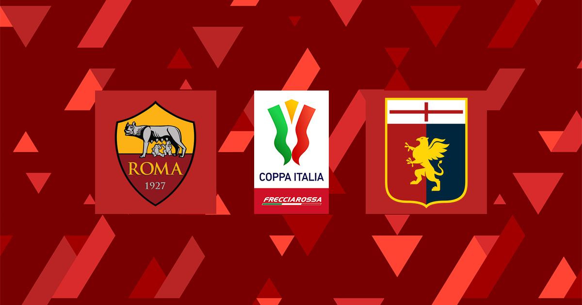 Highlight Roma - Genoa del 12 gennaio 2023 - Coppa Italia Frecciarossa