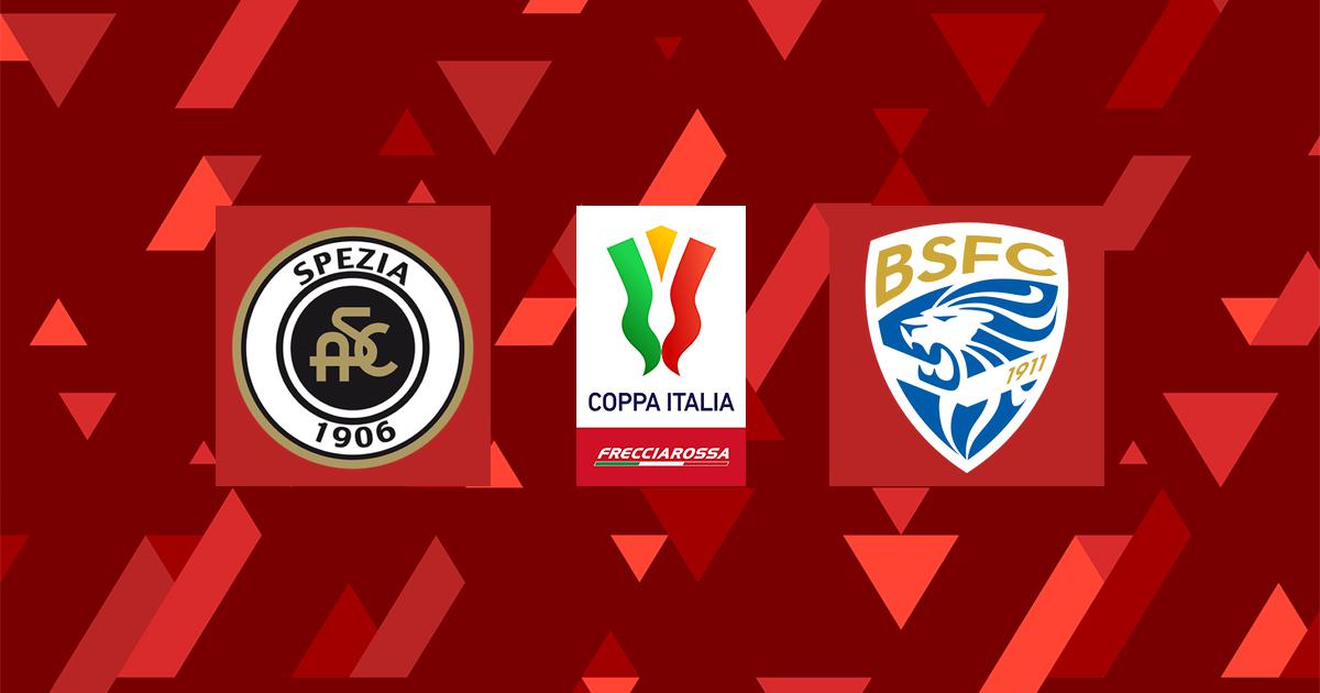 Highlight Spezia - Brescia del 19 ottobre 2022 - Coppa Italia Frecciarossa