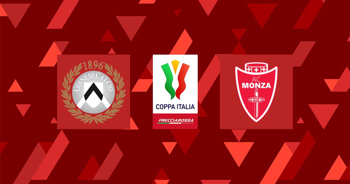 Highlight Udinese - Monza del 19 ottobre 2022 - Coppa Italia Frecciarossa