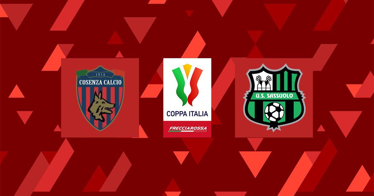 Highlight Cosenza - Sassuolo del 13 agosto 2023 - Coppa Italia Frecciarossa