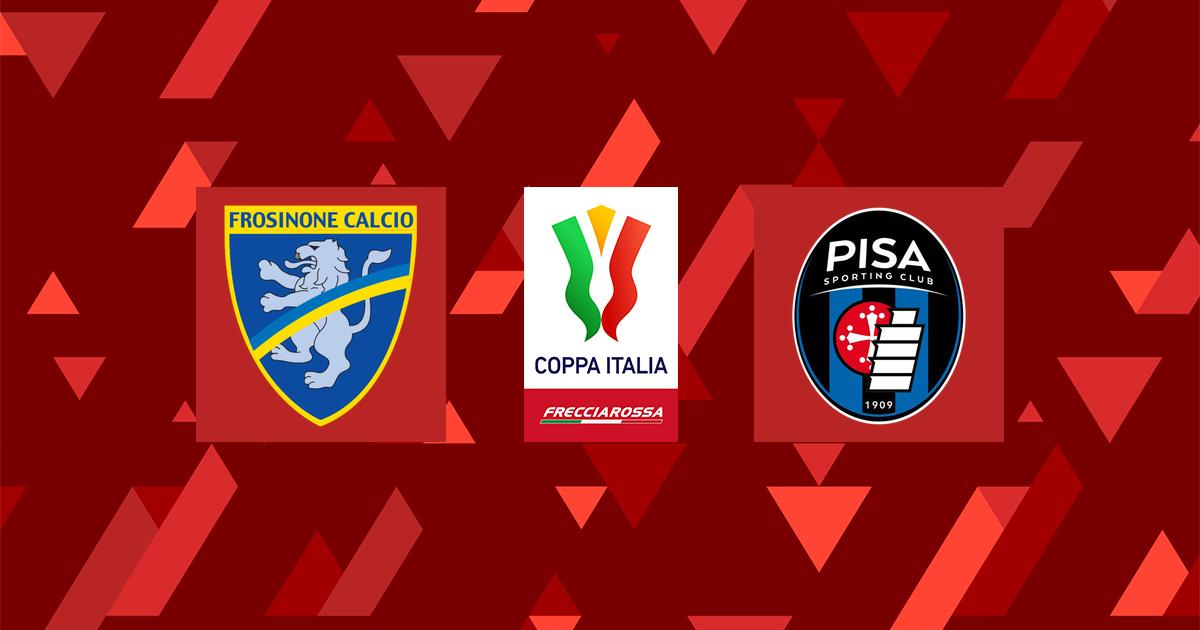 Highlight Frosinone - Pisa del 11 agosto 2023 - Coppa Italia Frecciarossa