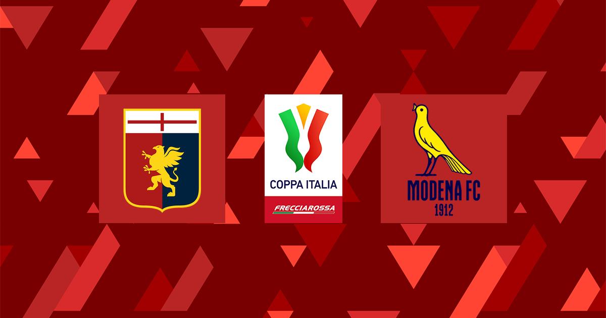 Highlight Genoa - Modena del 11 agosto 2023 - Coppa Italia Frecciarossa