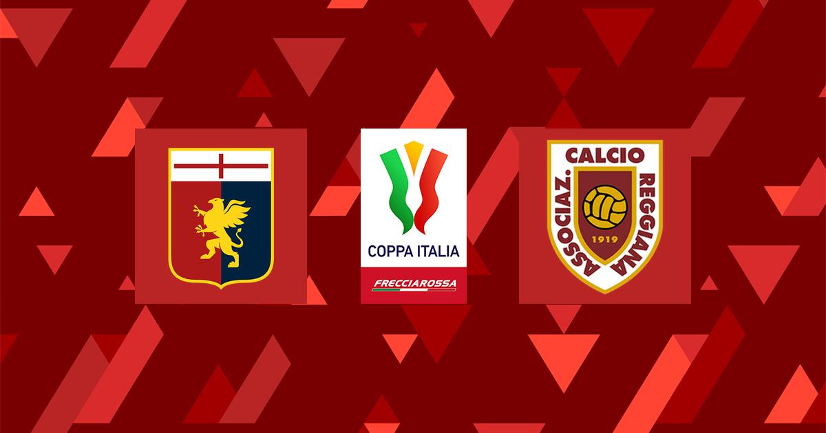 Highlight Genoa - Reggiana del 1 novembre 2023 - Coppa Italia Frecciarossa