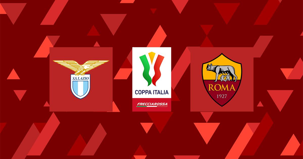 Highlight Lazio - Roma del 10 gennaio 2024 - Coppa Italia Frecciarossa