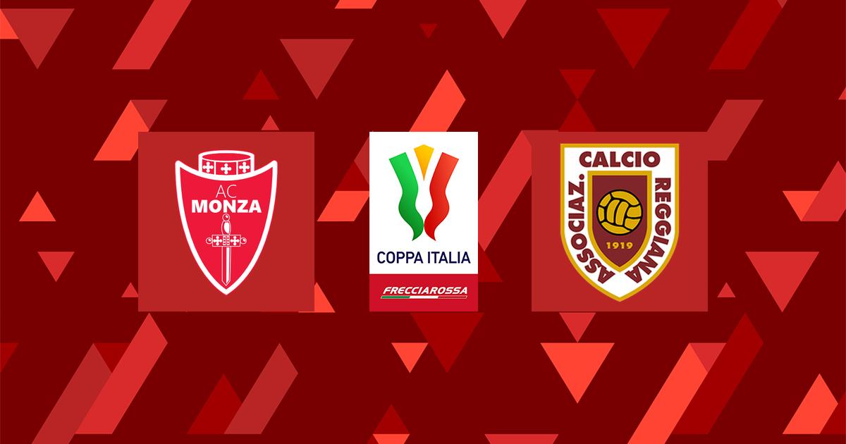 Highlight Monza - Reggiana del 13 agosto 2023 - Coppa Italia Frecciarossa