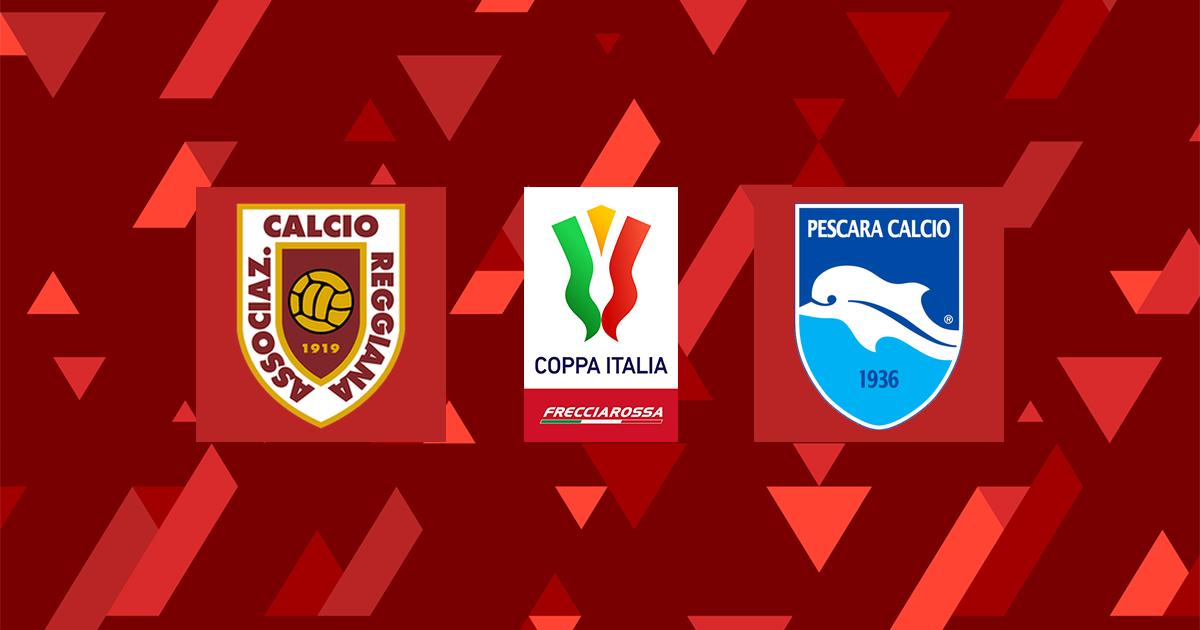 Highlight Reggiana - Pescara del 6 agosto 2023 - Coppa Italia Frecciarossa