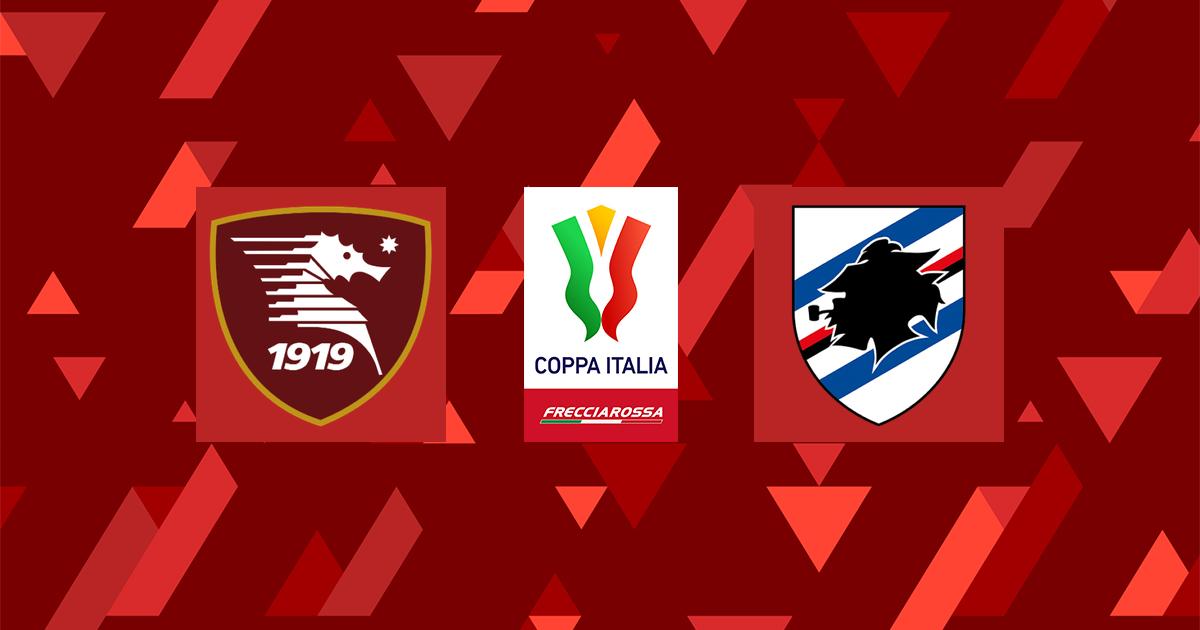 Highlight Salernitana - Sampdoria del 31 ottobre 2023 - Coppa Italia Frecciarossa