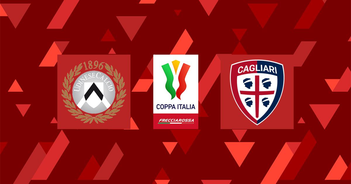 Highlight Udinese - Cagliari del 1 novembre 2023 - Coppa Italia Frecciarossa