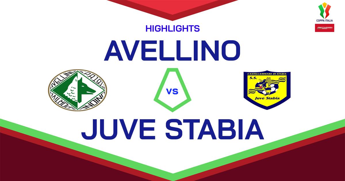 Highlight Avellino - Juve Stabia del 4 agosto 2024 - Coppa Italia Frecciarossa