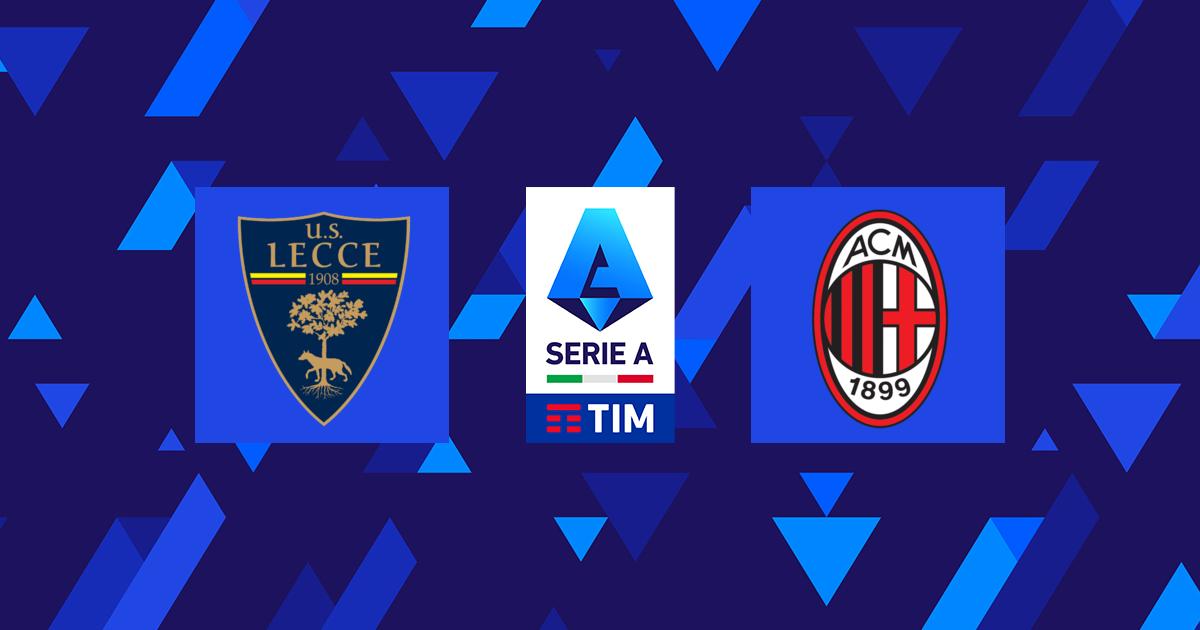 Highlight Lecce - Milan del 15 Gennaio 2023 - Lega Serie A