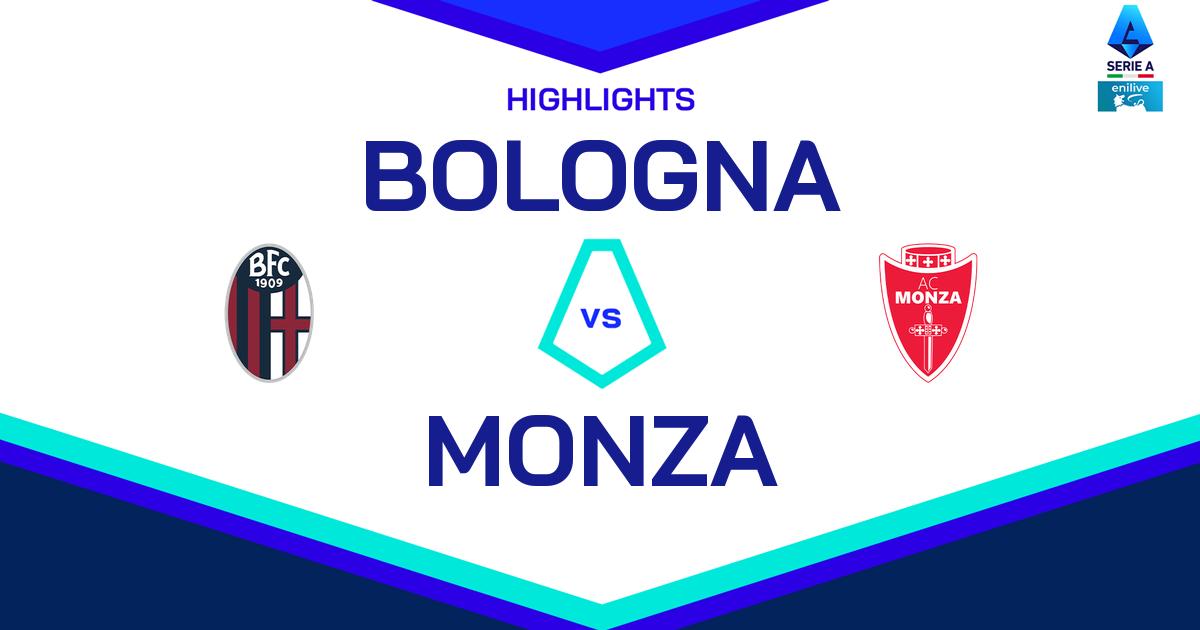 Highlight Bologna - Monza del 19 gennaio 2025 - Lega Serie A