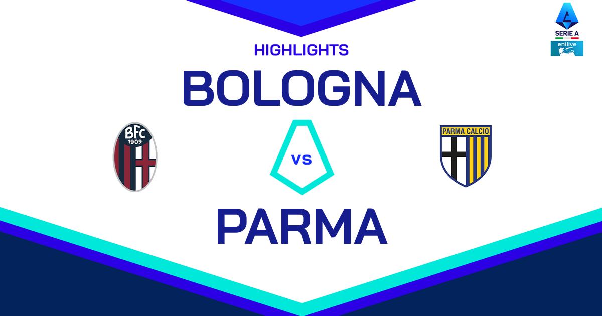 Highlight Bologna - Parma del 6 ottobre 2024 - Lega Serie A