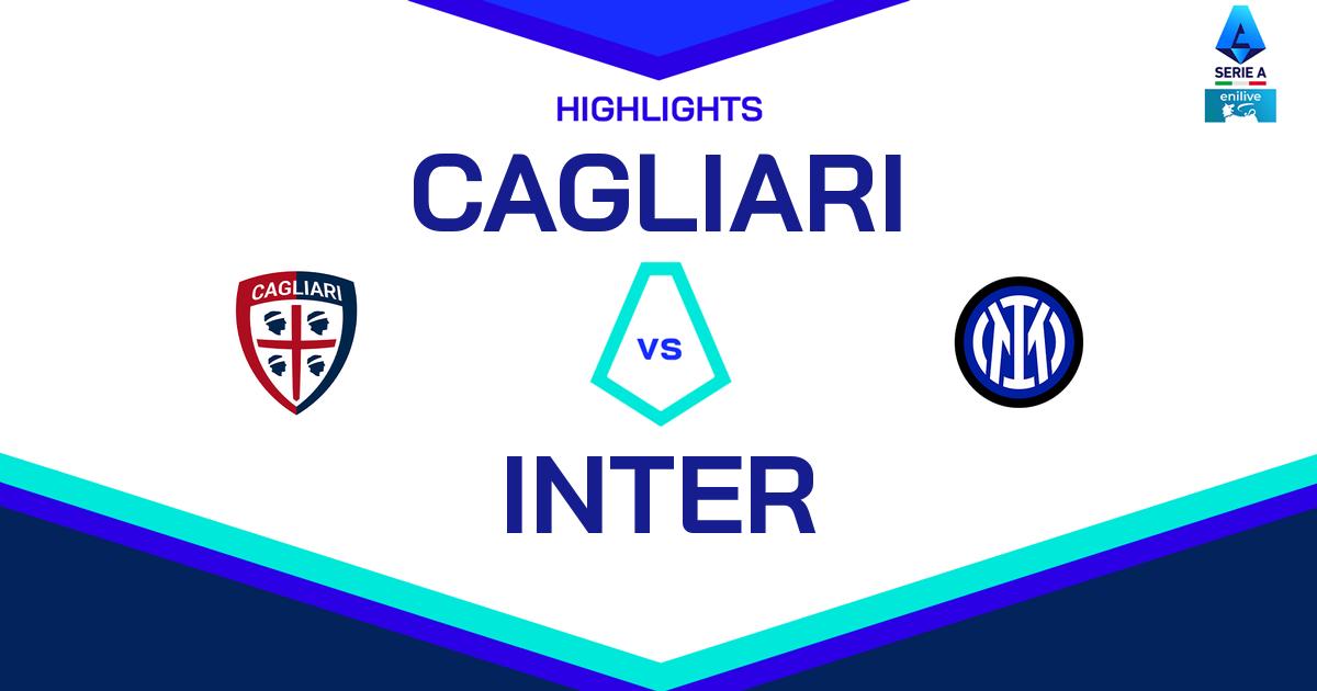 Highlight Cagliari - Inter del 29 dicembre 2024 - Lega Serie A