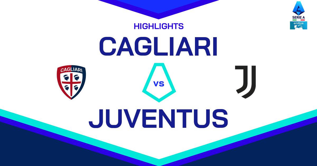 Highlight Cagliari - Juventus del 23 febbraio 2025 - Lega Serie A