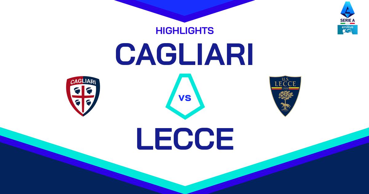 Highlight Cagliari - Lecce del 19 gennaio 2025 - Lega Serie A