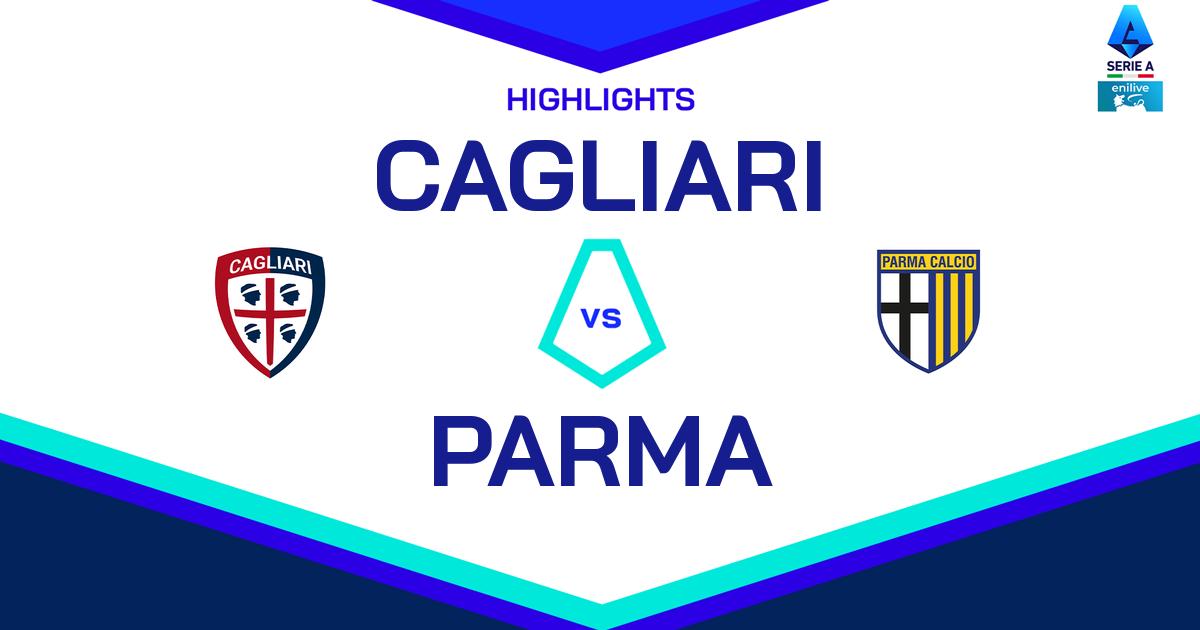 Highlight Cagliari - Parma del 9 febbraio 2025 - Lega Serie A