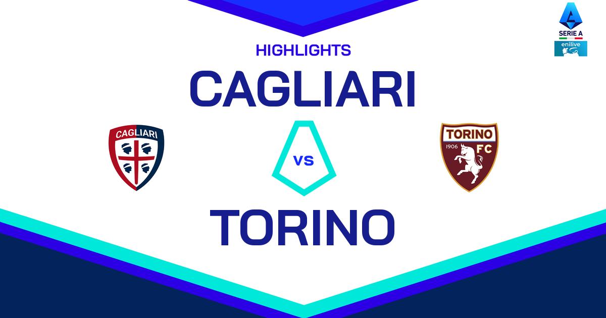 Highlight Cagliari - Torino del 20 ottobre 2024 - Lega Serie A