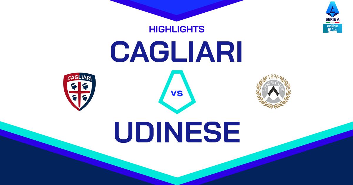 Highlight Cagliari - Udinese del 4 maggio 2025 - Lega Serie A