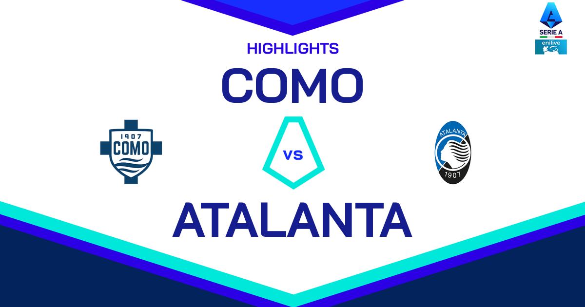 Highlight Como - Atalanta del 26 gennaio 2025 - Lega Serie A