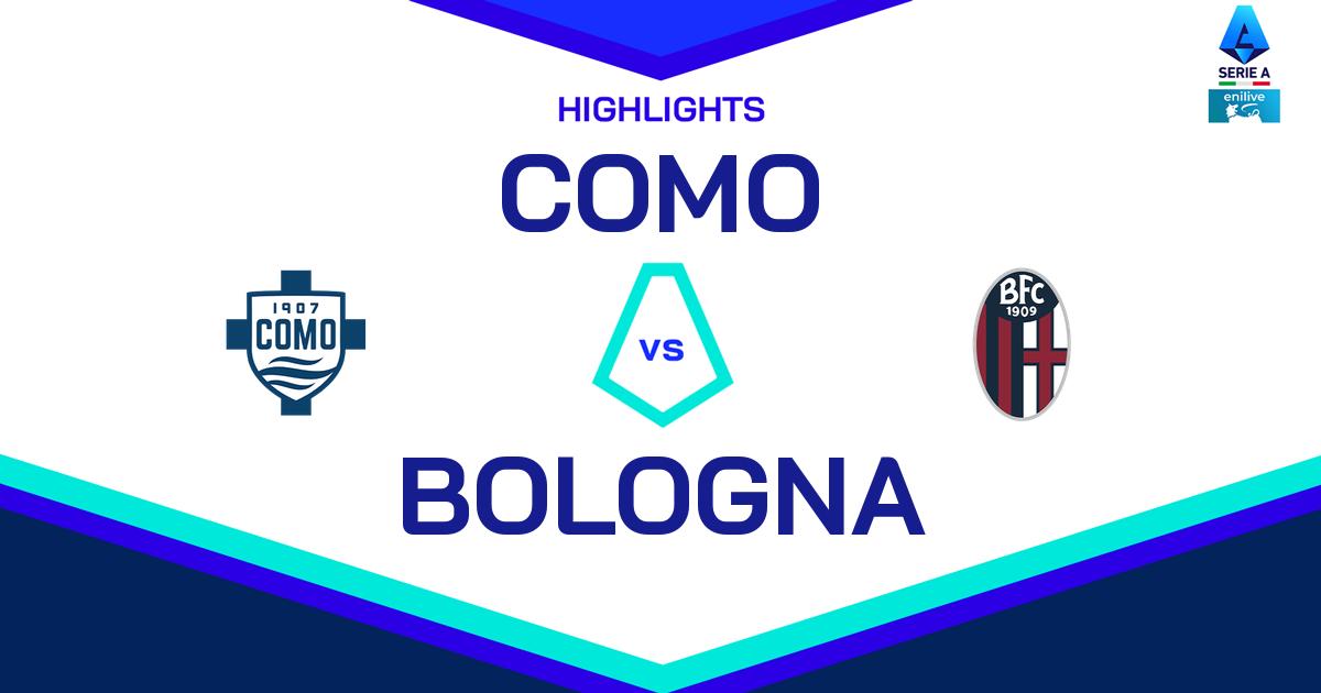 Video e Highlights di Como-Bologna 2-2