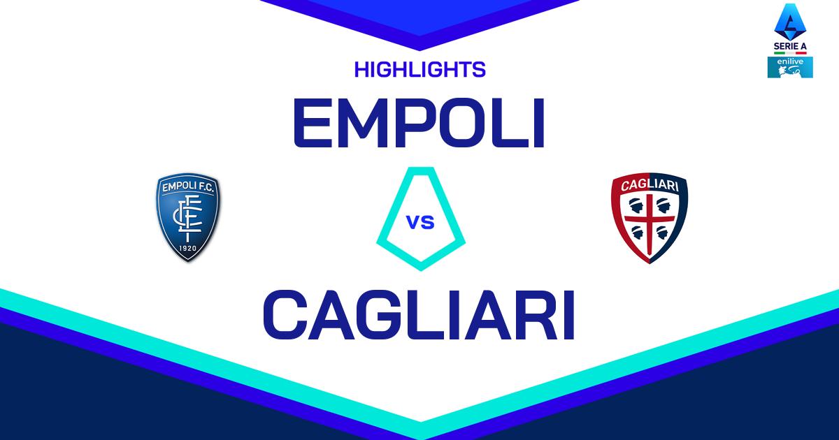 Highlight Empoli - Cagliari del 6 aprile 2025 - Lega Serie A