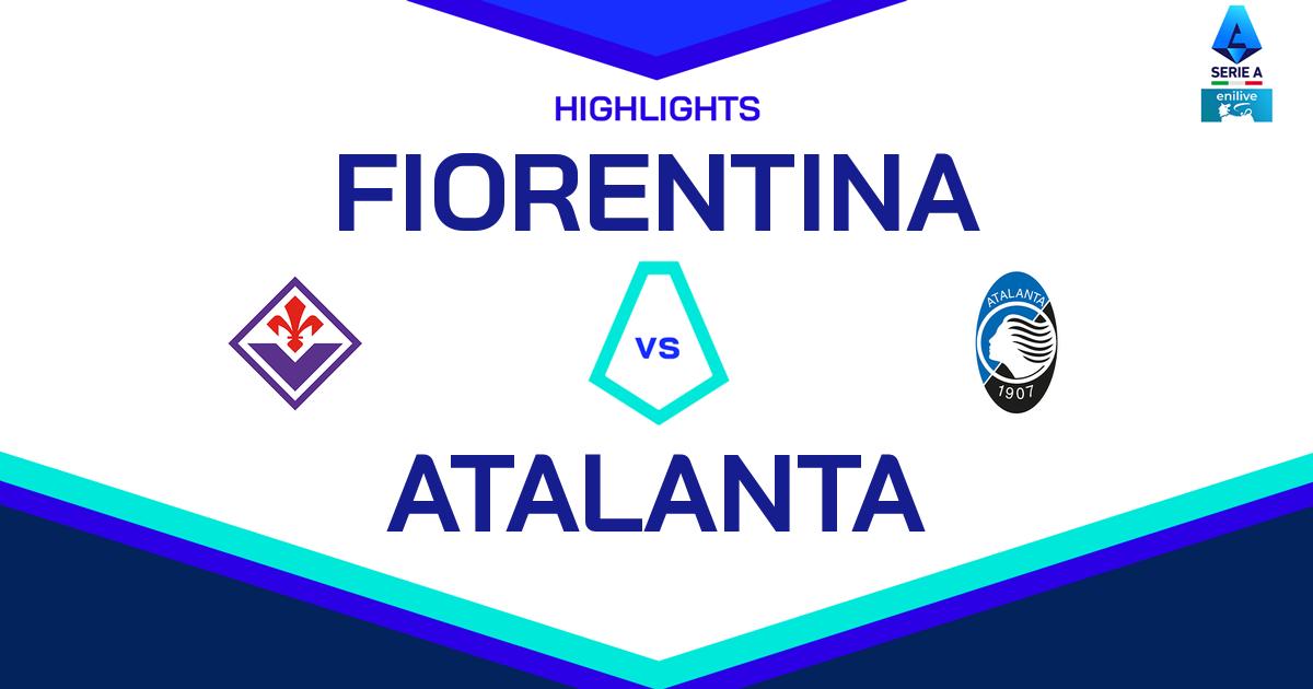 Highlight Fiorentina - Atalanta del 30 marzo 2025 - Lega Serie A