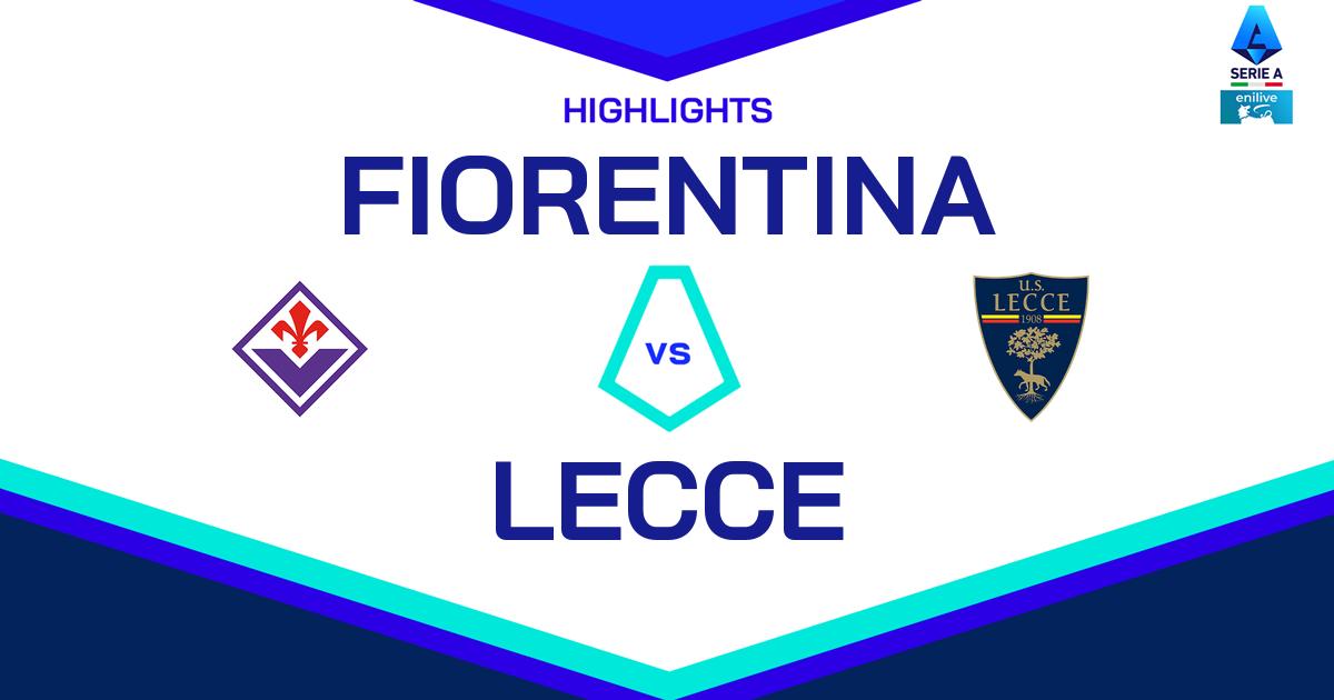 Highlight Fiorentina - Lecce del 2 marzo 2025 - Lega Serie A