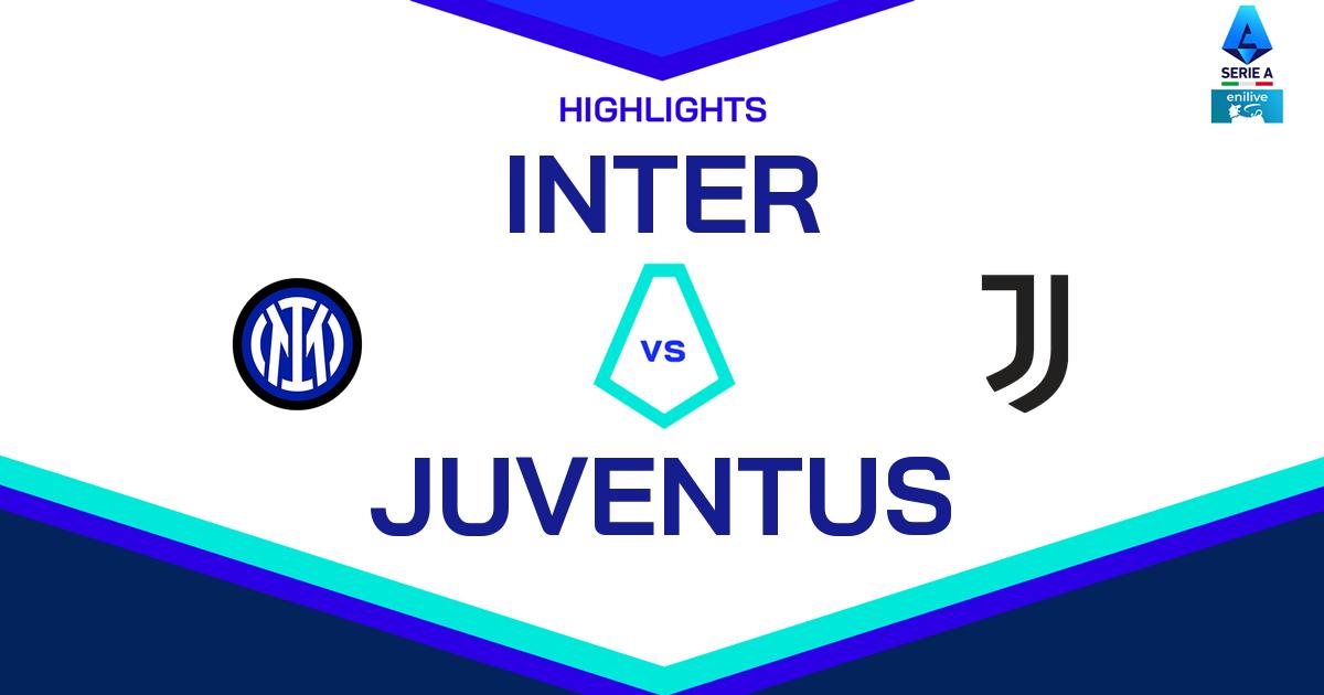 Highlight Inter - Juventus del 27 ottobre 2024 - Lega Serie A