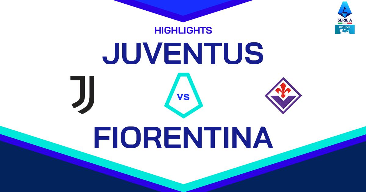 Highlight Juventus - Fiorentina del 29 dicembre 2024 - Lega Serie A