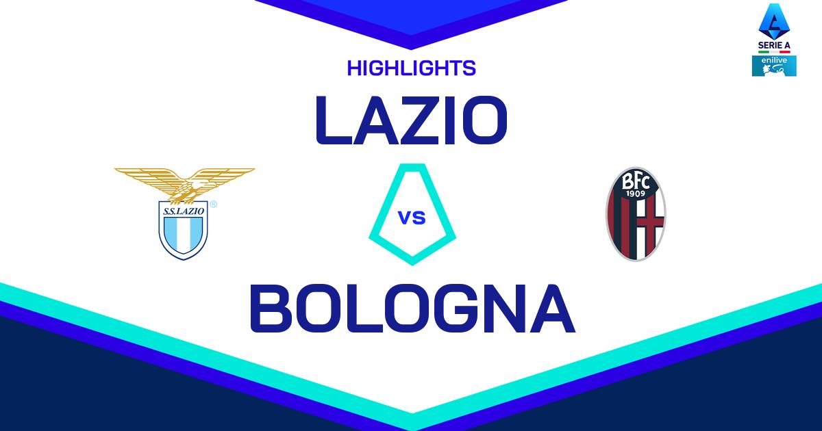 Highlight Lazio - Bologna del 24 novembre 2024 - Lega Serie A