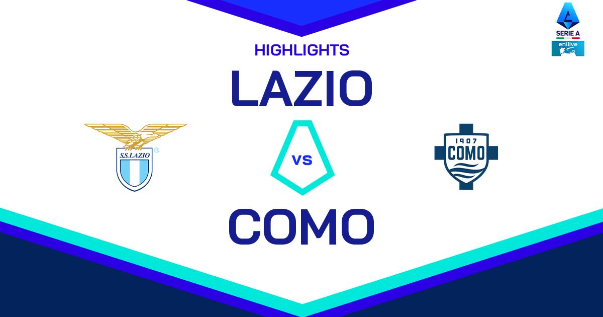 Highlight Lazio - Como del 12 gennaio 2025 - Lega Serie A