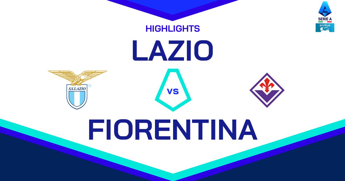 Highlight Lazio - Fiorentina del 26 gennaio 2025 - Lega Serie A