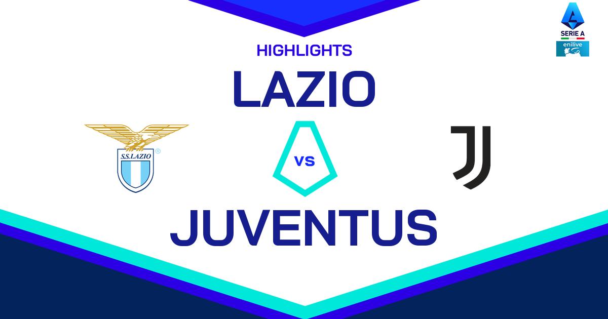 Highlight Lazio - Juventus del 11 maggio 2025 - Lega Serie A