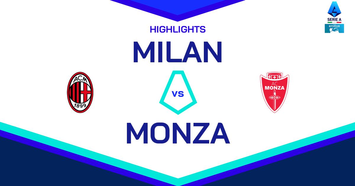 Highlight Milan - Monza del 25 maggio 2025 - Lega Serie A