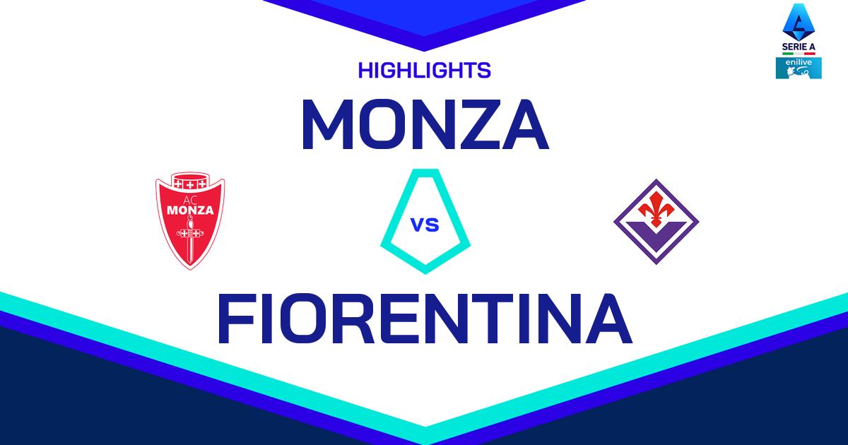 Highlight Monza - Fiorentina del 12 gennaio 2025 - Lega Serie A