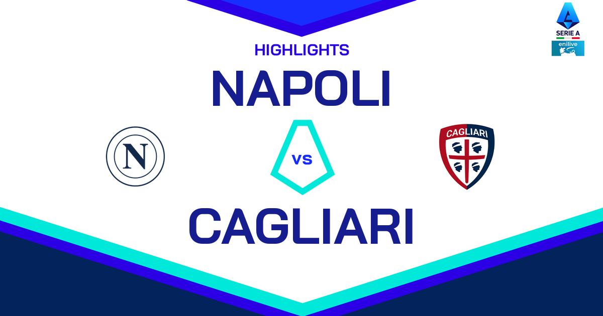 Highlight Napoli - Cagliari del 25 maggio 2025 - Lega Serie A