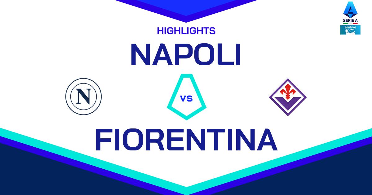 Highlight Napoli - Fiorentina del 9 marzo 2025 - Lega Serie A