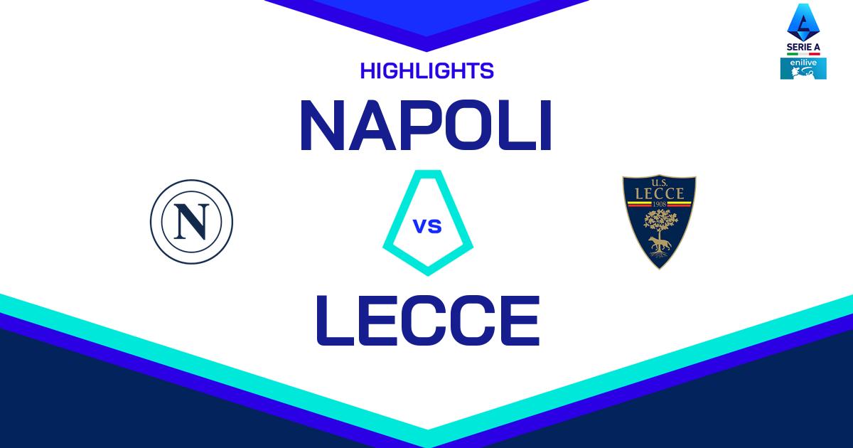 Video e Highlights di Napoli-Lecce 1-0