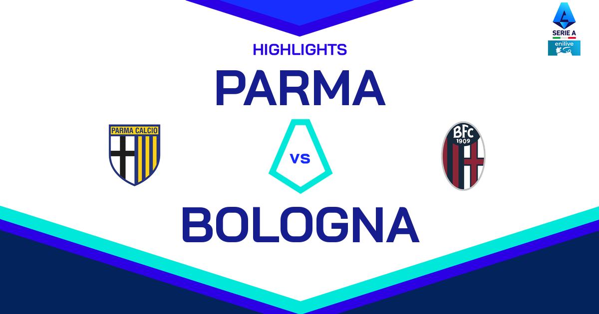 Highlight Parma - Bologna del 23 febbraio 2025 - Lega Serie A