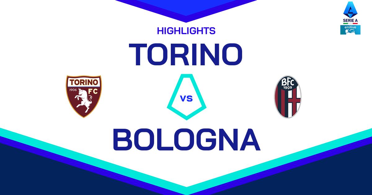 Highlight Torino - Bologna del 22 dicembre 2024 - Lega Serie A