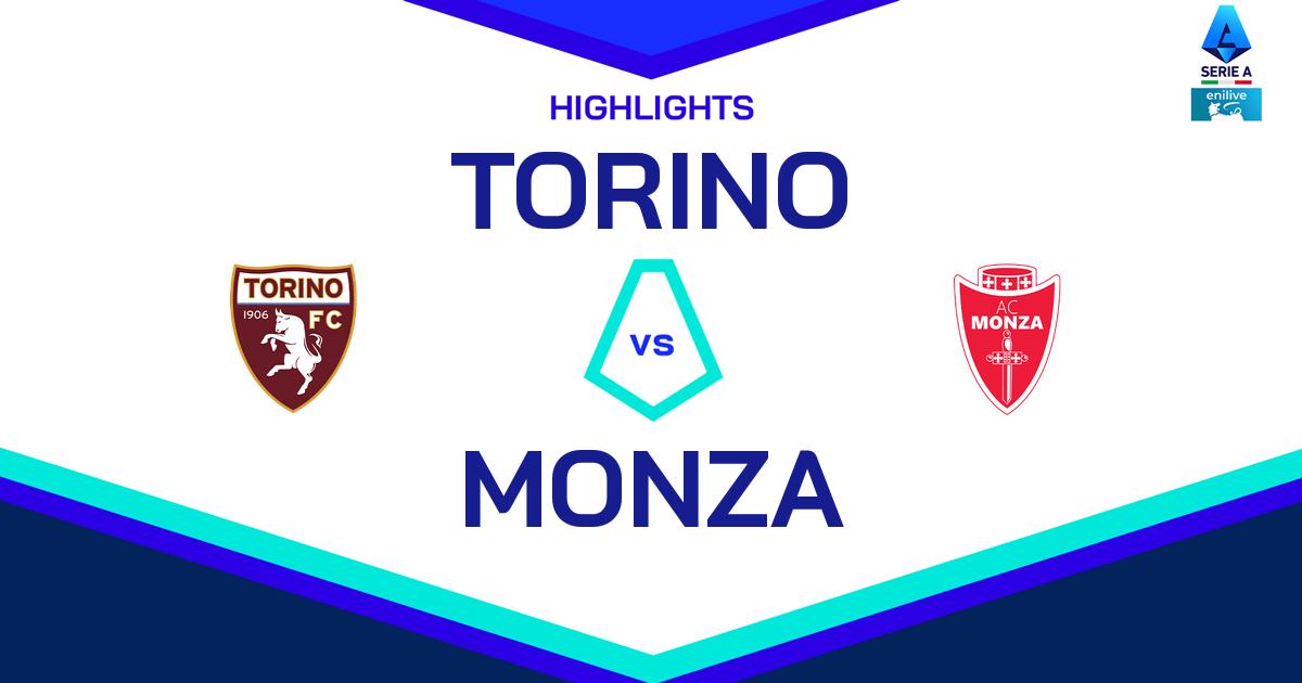 Highlight Torino - Monza del 24 novembre 2024 - Lega Serie A