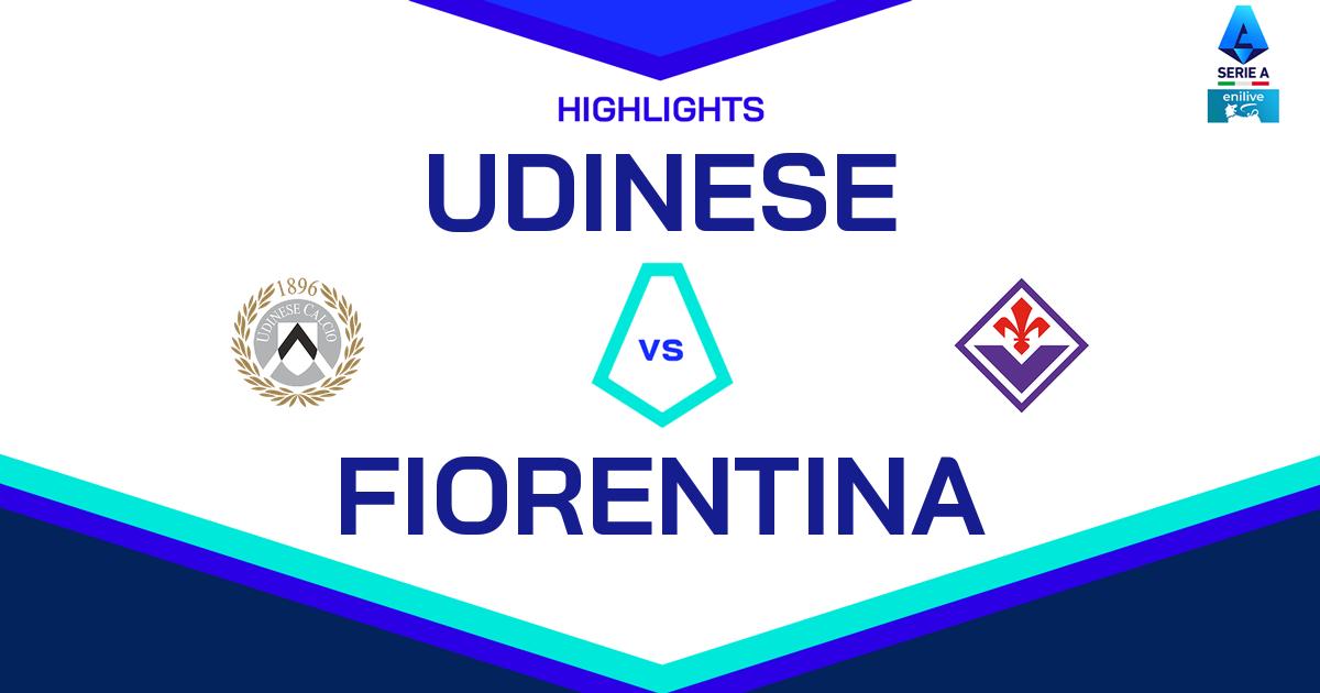 Highlight Udinese - Fiorentina del 25 maggio 2025 - Lega Serie A