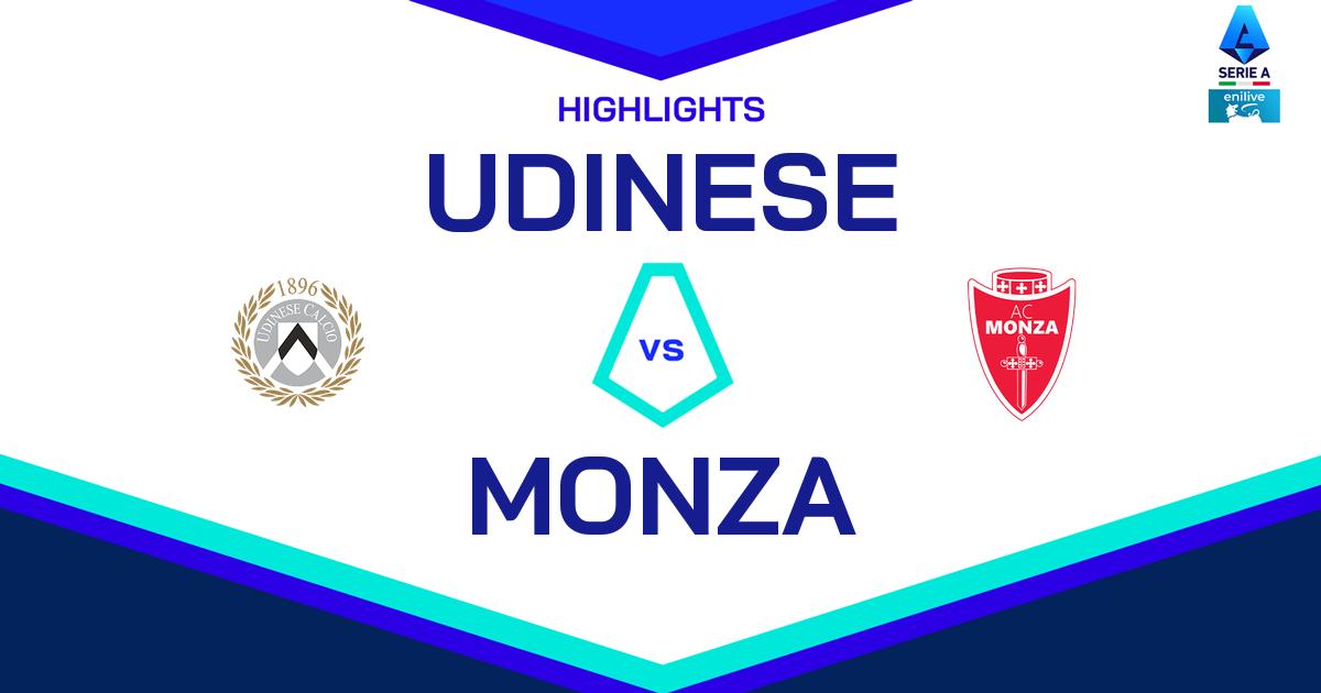 Highlight Udinese - Monza del 11 maggio 2025 - Lega Serie A